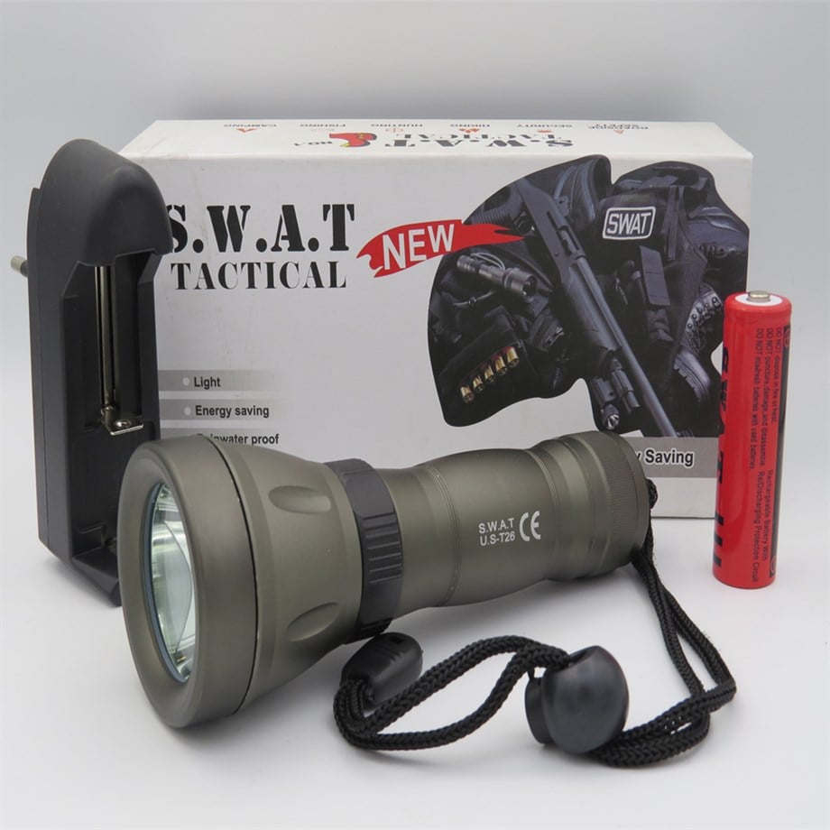 Swat 3,7V Lityum X2 800M U.S-SCUBA-T26