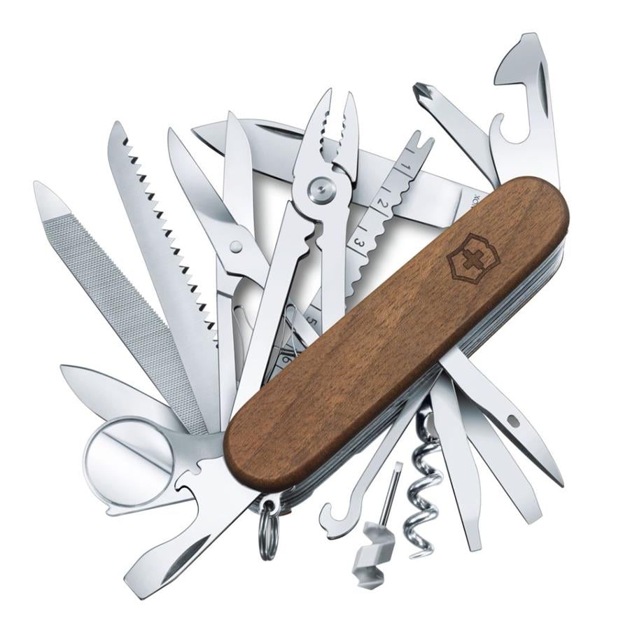 Victorinox 1.6791.63 SwissChamp Ceviz Ağacı Yüzeyli Çakı
