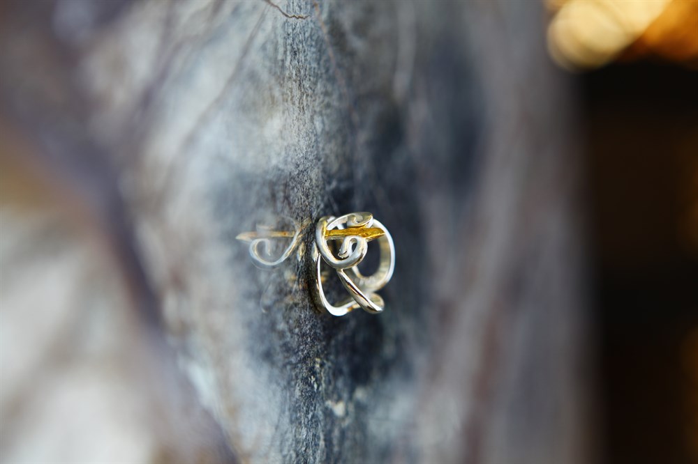 Çift Vav Elif Yüzük