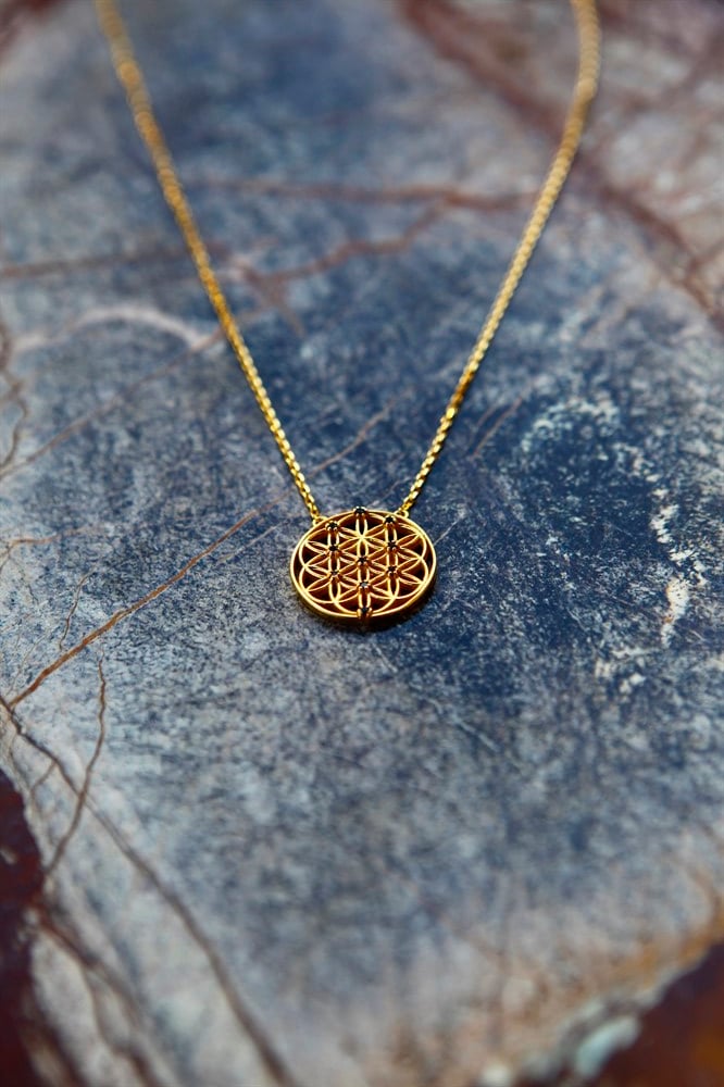 YAŞAM ÇİÇEĞİ KOLYE (Küçük)