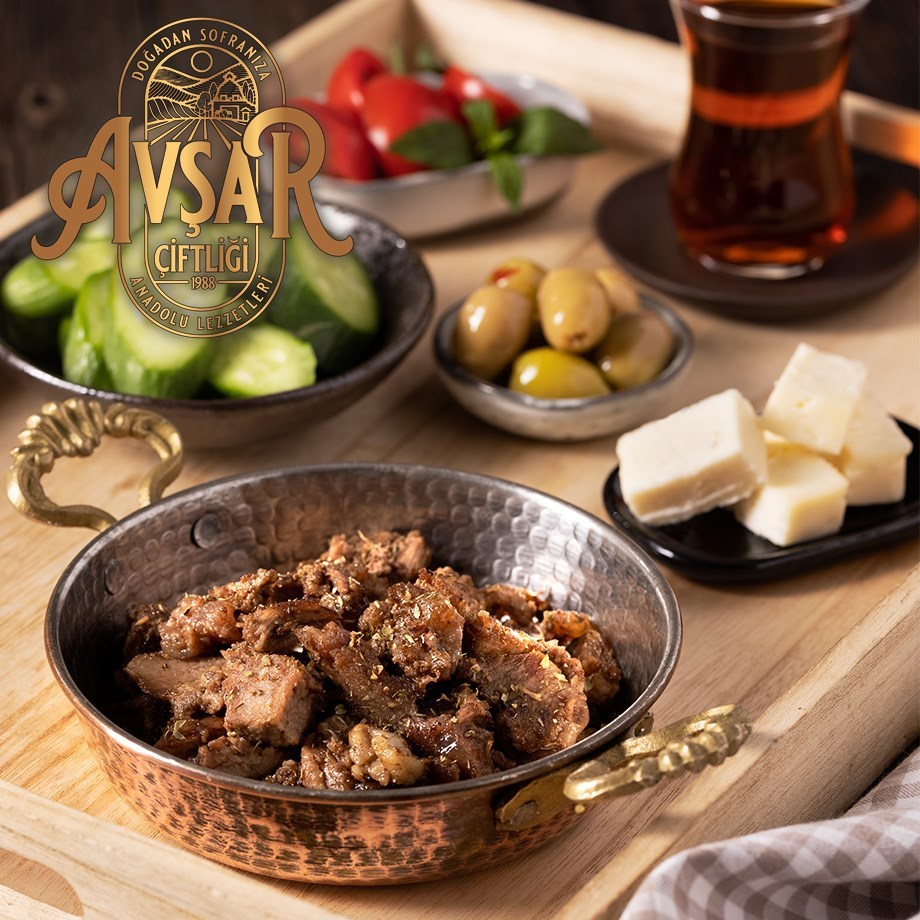 Avşar Dana Kavurma Teneke 500 Gr