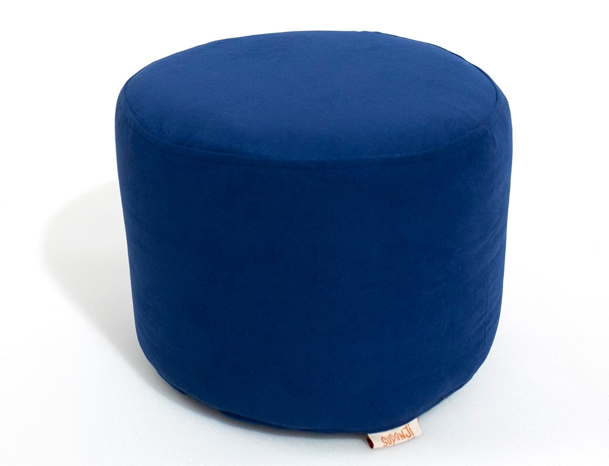 Daire Puf - Lacivert