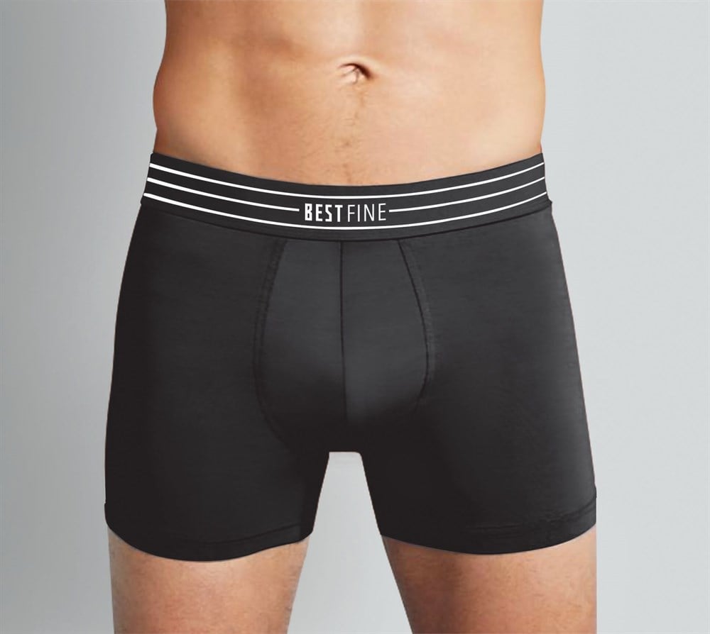 Best Fine Functional 2904 Antibakteriyel Gümüş Iyon Mikrokapsüllü Mikromodal Erkek Boxer