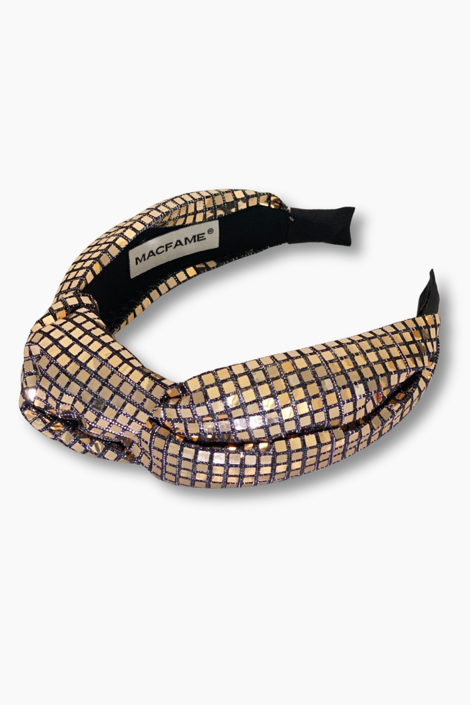 Kadın Gold Pullu Saç Tacı Modelleri