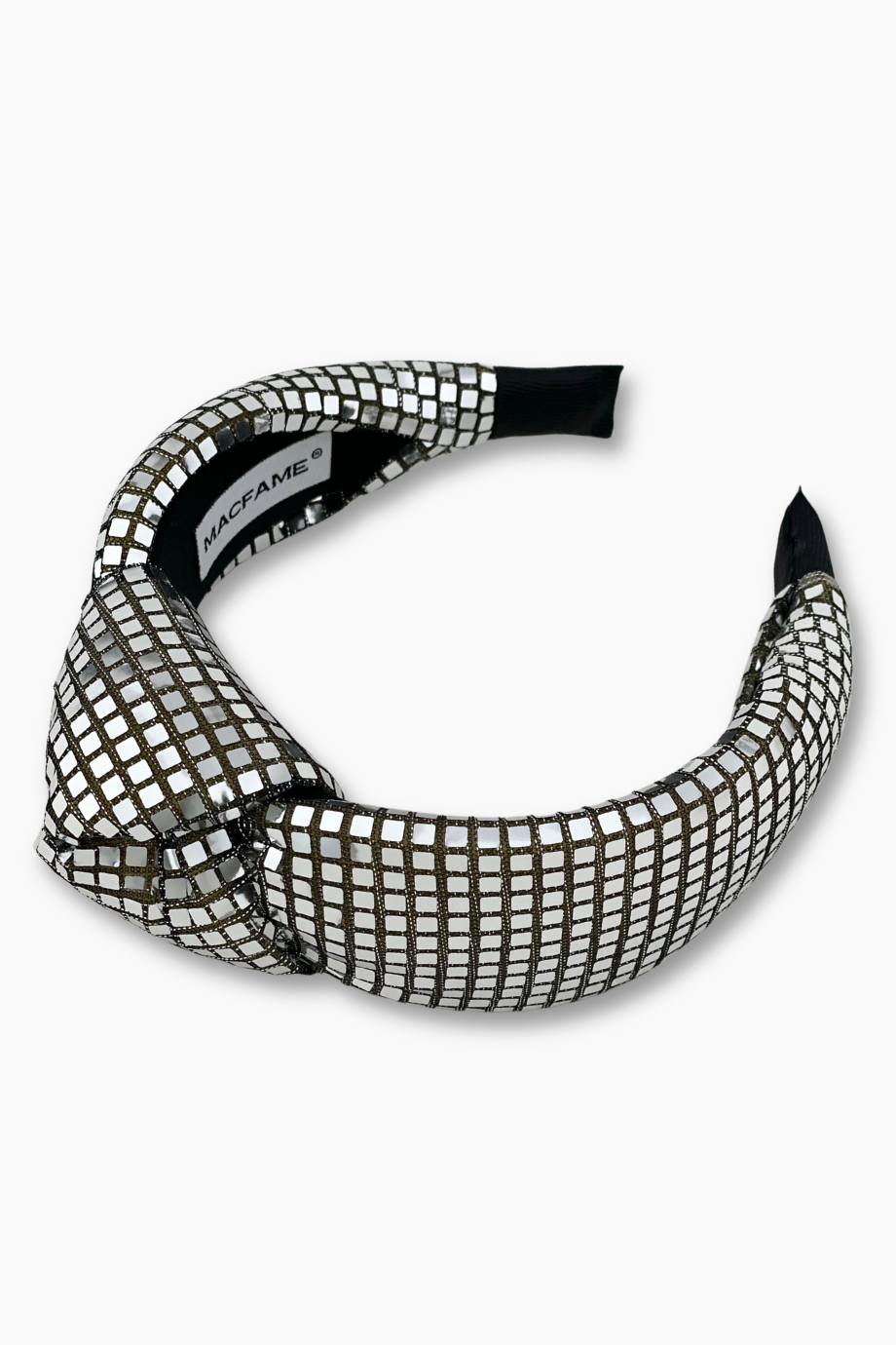 Gümüş Kare Pullu Kadın Taç Modelleri