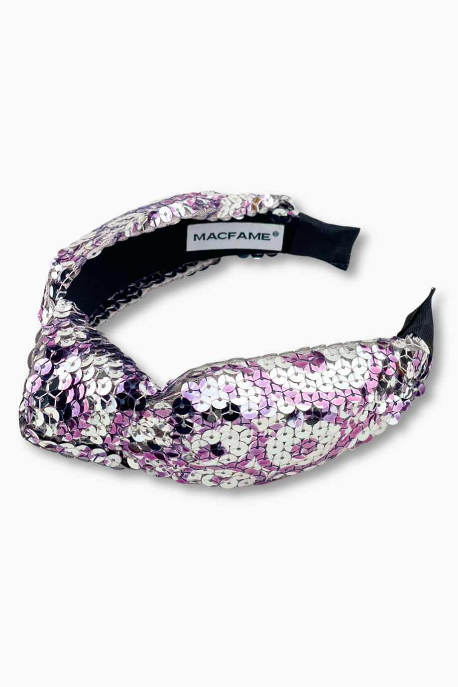 Gümüş Payetli Taç