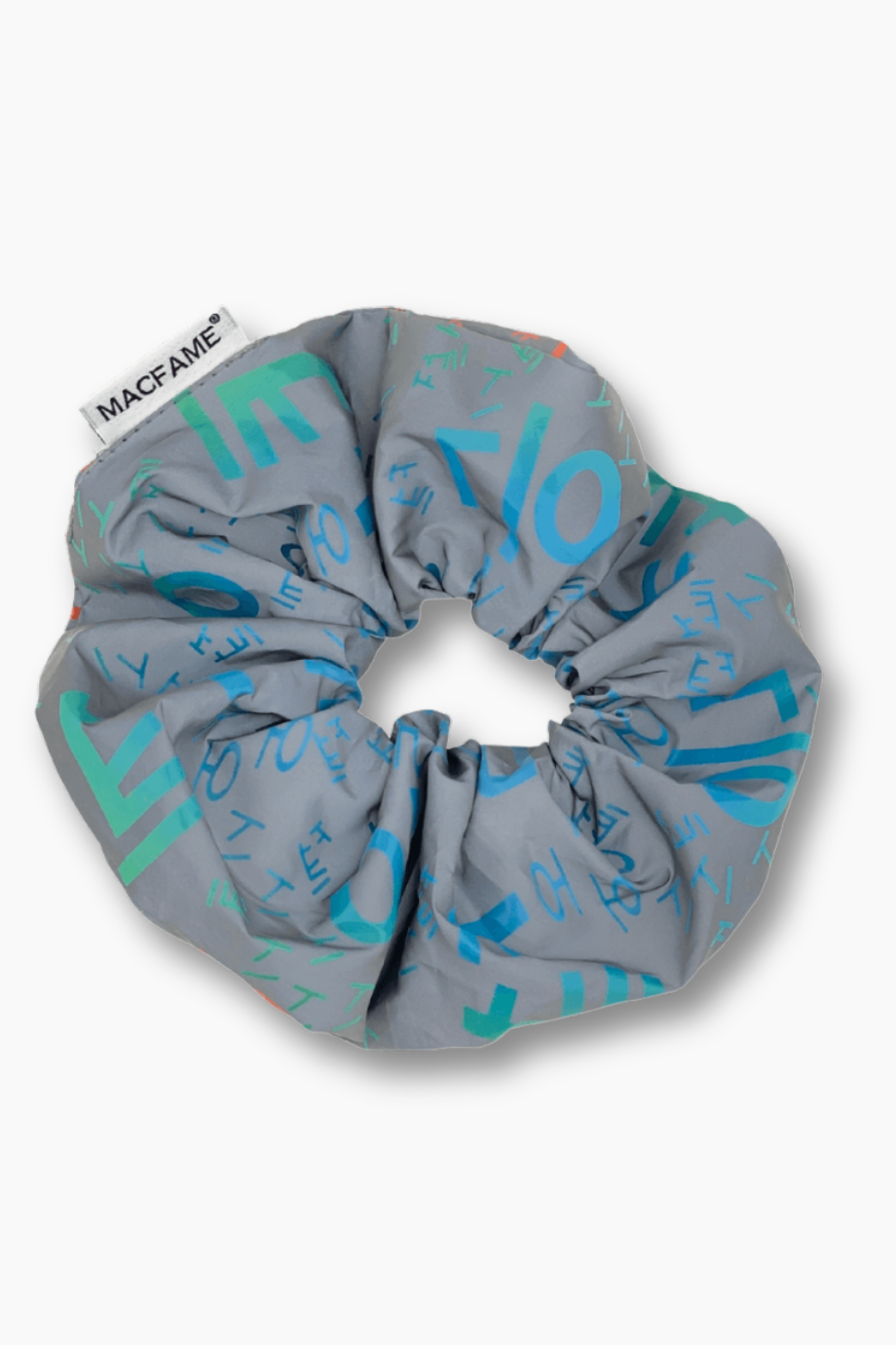 Refkeltörlü Scrunchie Lastik Toka Renkli