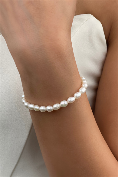 Gerçek İnci Bileklik