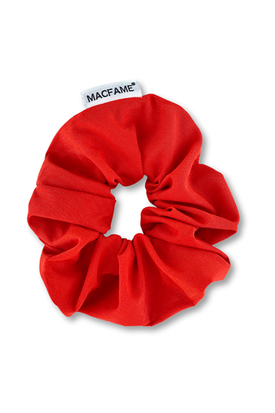 Hediye Scrunchie Lastik Toka Nar Çiçeği