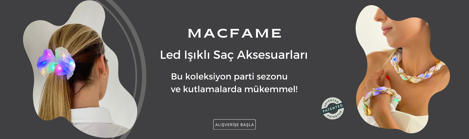 MACFAME IŞIKLI TOKA VE TAÇ MODELLERİ