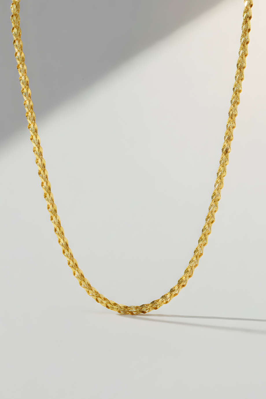 Gold Sequin Necklace