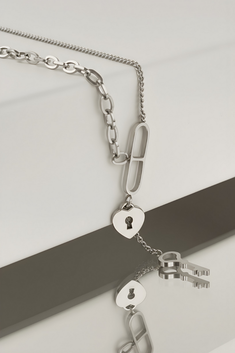 Key Necklace Silver
