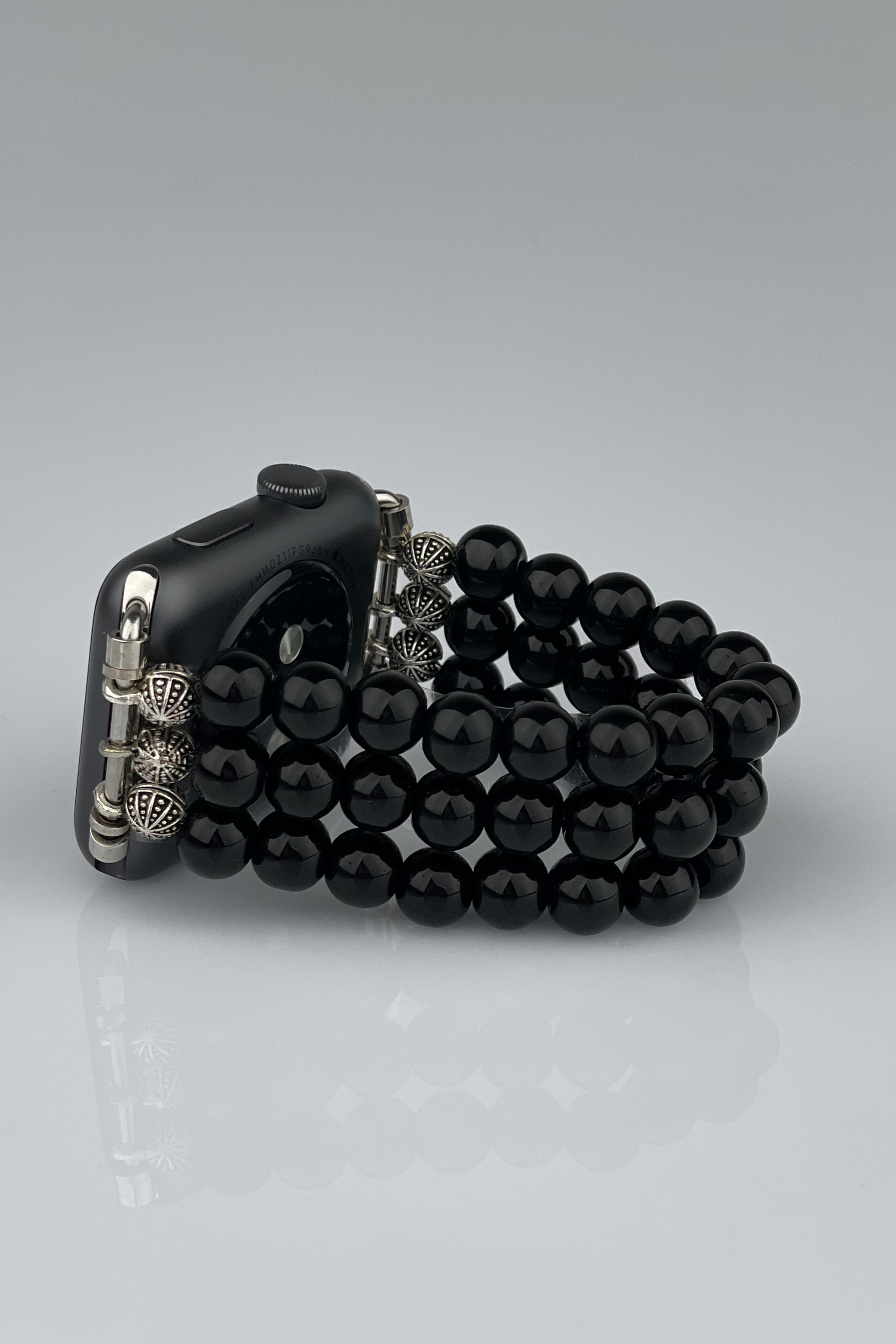 Apple Watch Siyah Taşlı Kordon