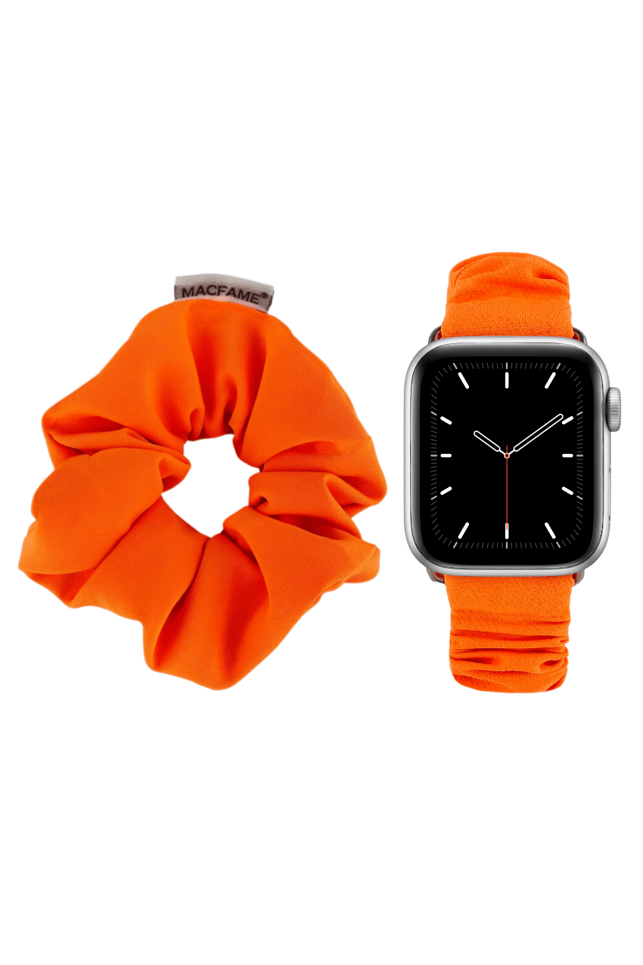 Neon orange apple watch band sale