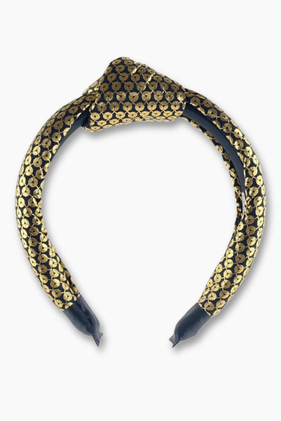 Gold Sequin Printed Women Headband
