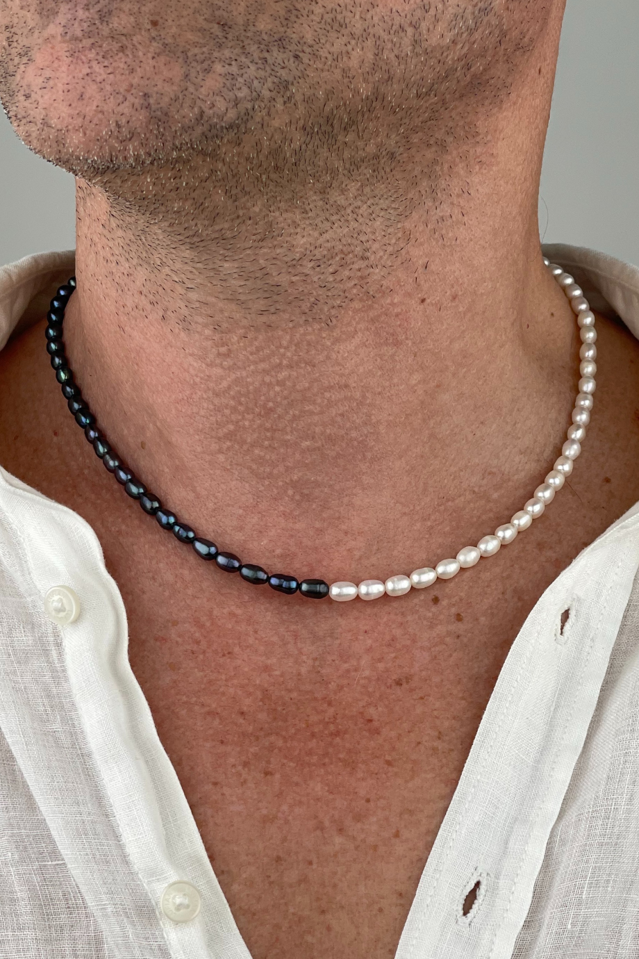 Freshwater Black Pearl Necklace