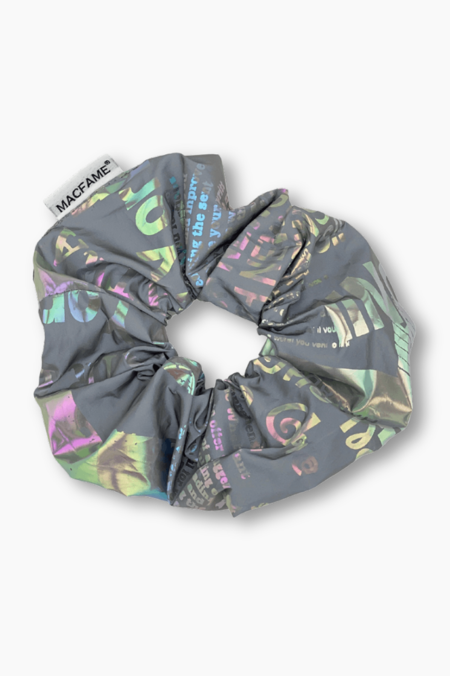 Hologram Reflective Scrunchie