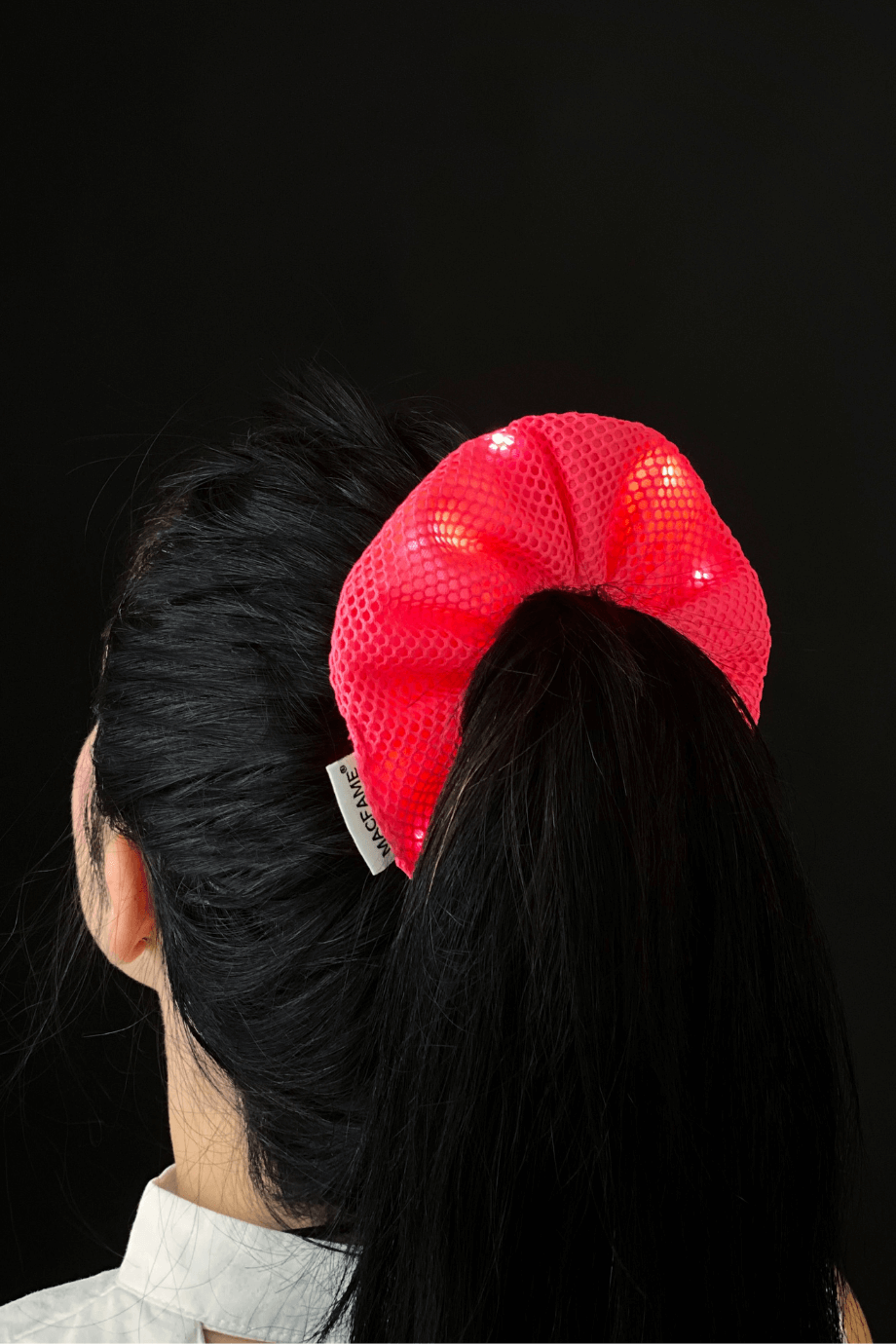 Işıklı Lastik Toka Neon Pembe