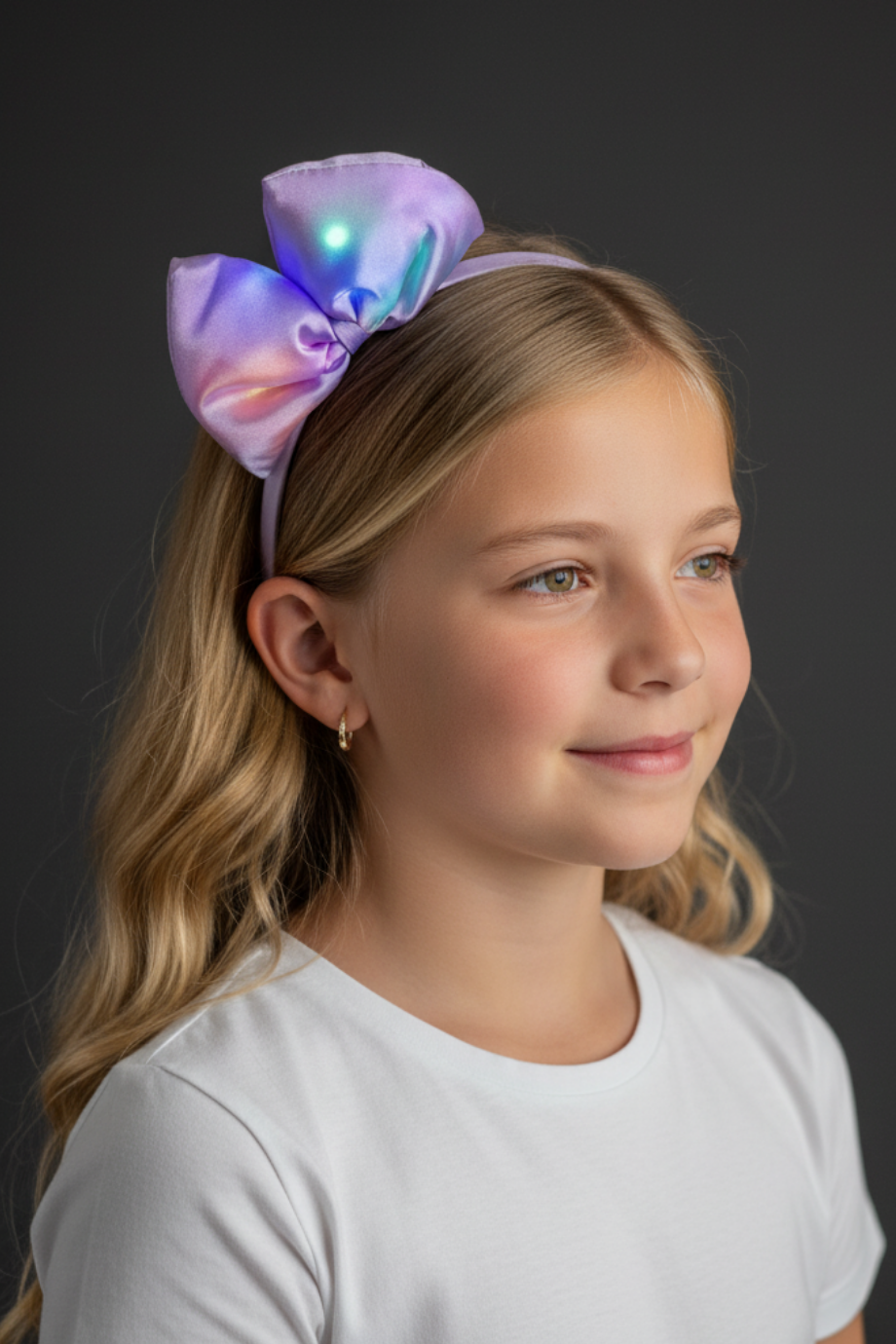 Led Işıklı Taç Lila