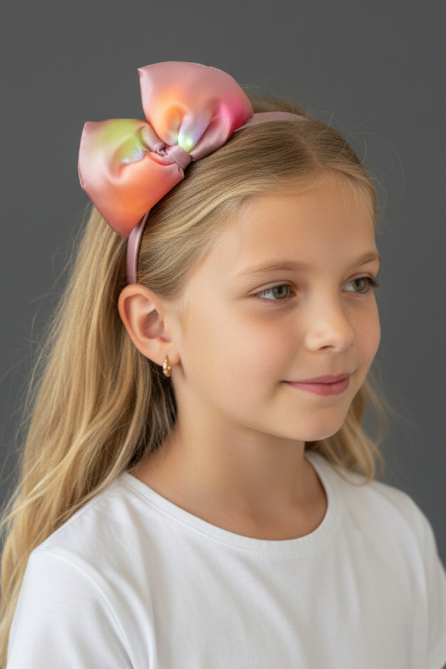 Işıklı Fiyonk Çocuk Tacı Pudra