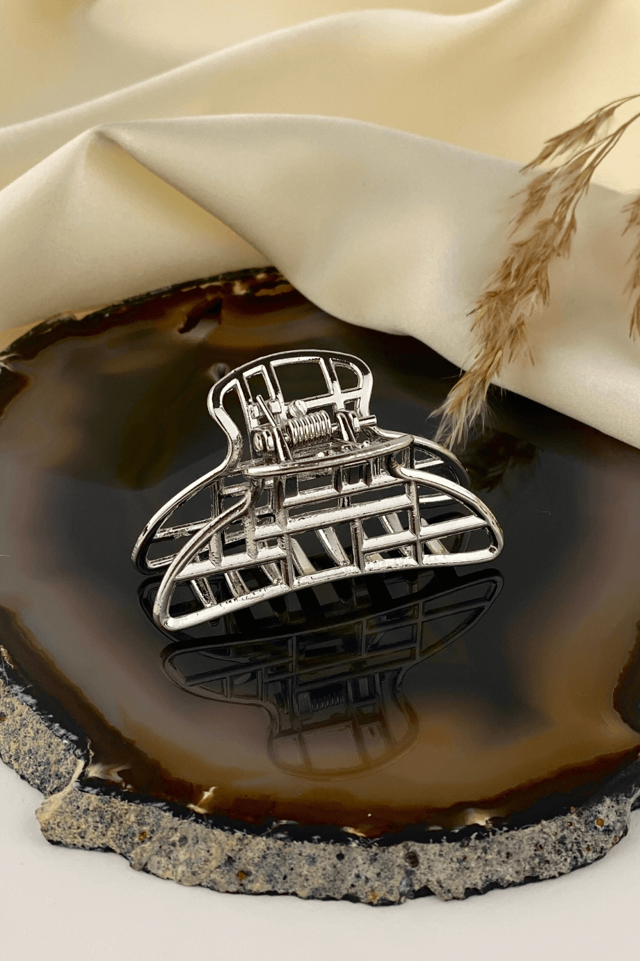 Claw Clip Silver