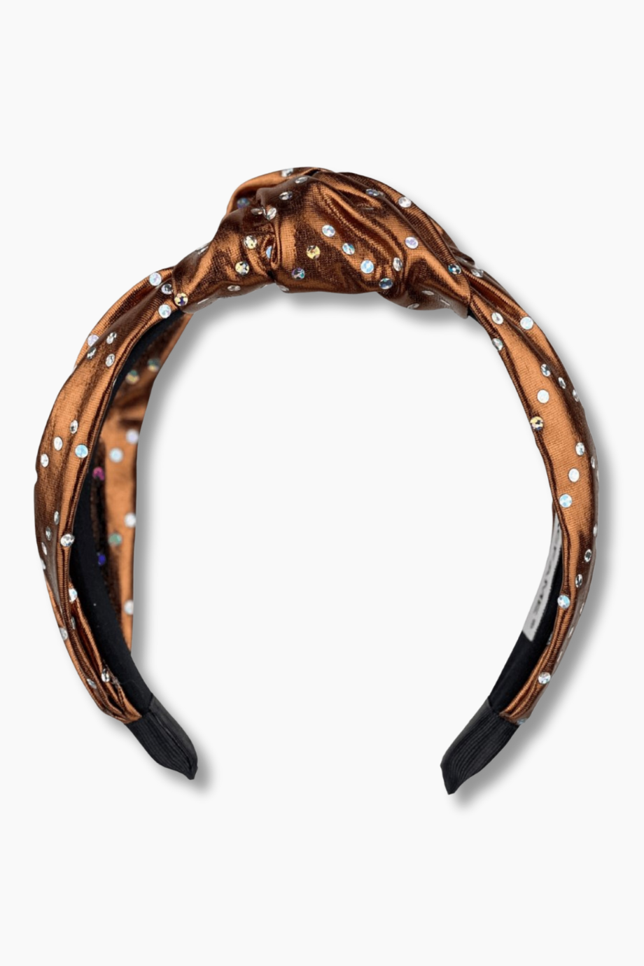 Copper Shimmer Knotted Headband