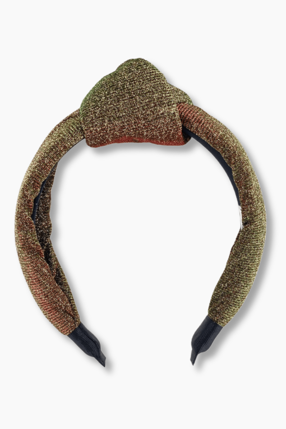 Silvery Padded Headband Iridescent