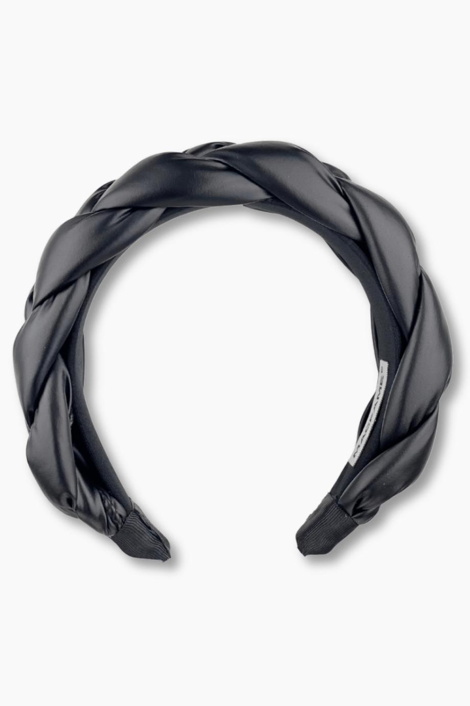 Kadın Deri Saç Tacı Siyah