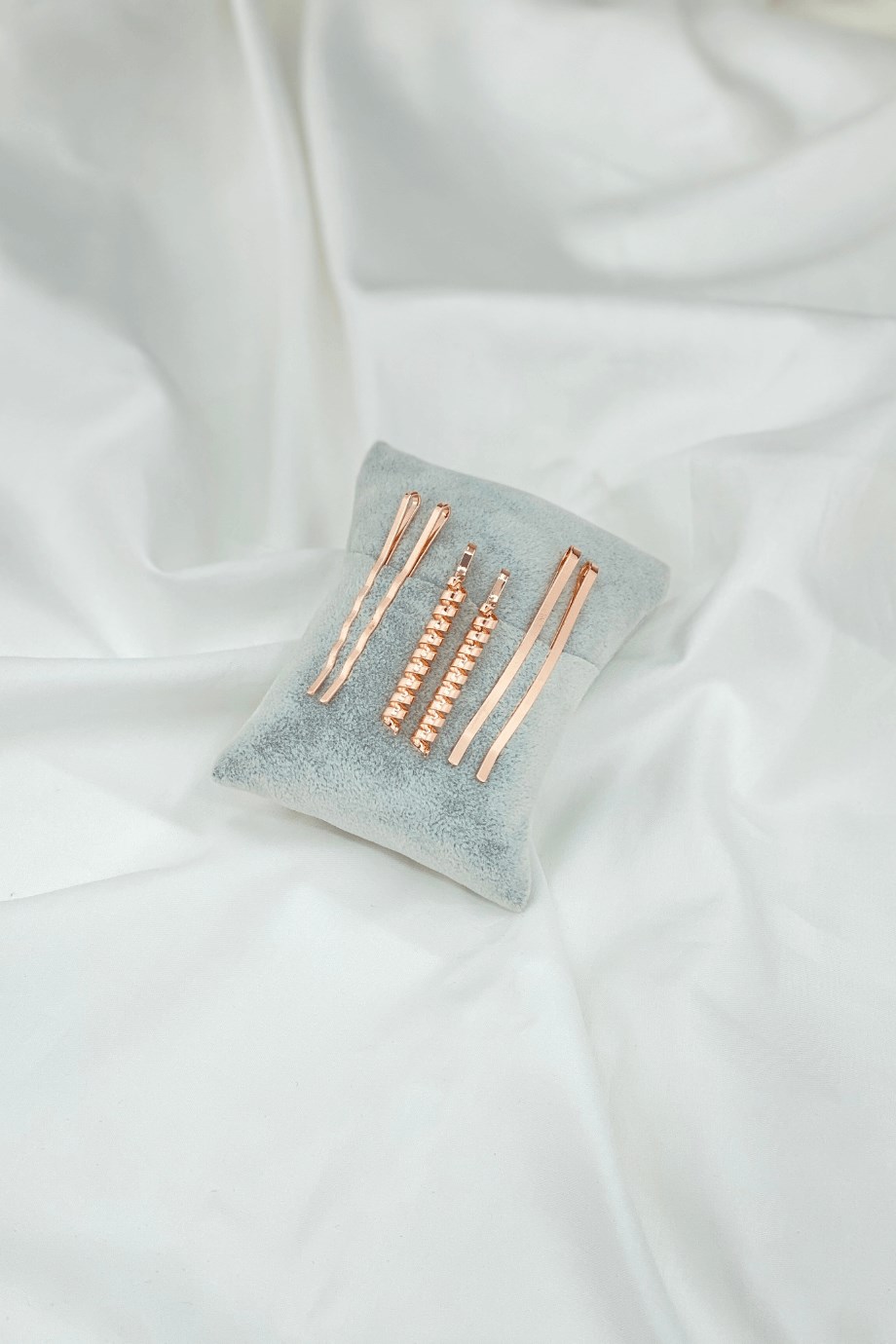 Tokasepeti Burgulu Altılı Tel Toka Seti Bronz