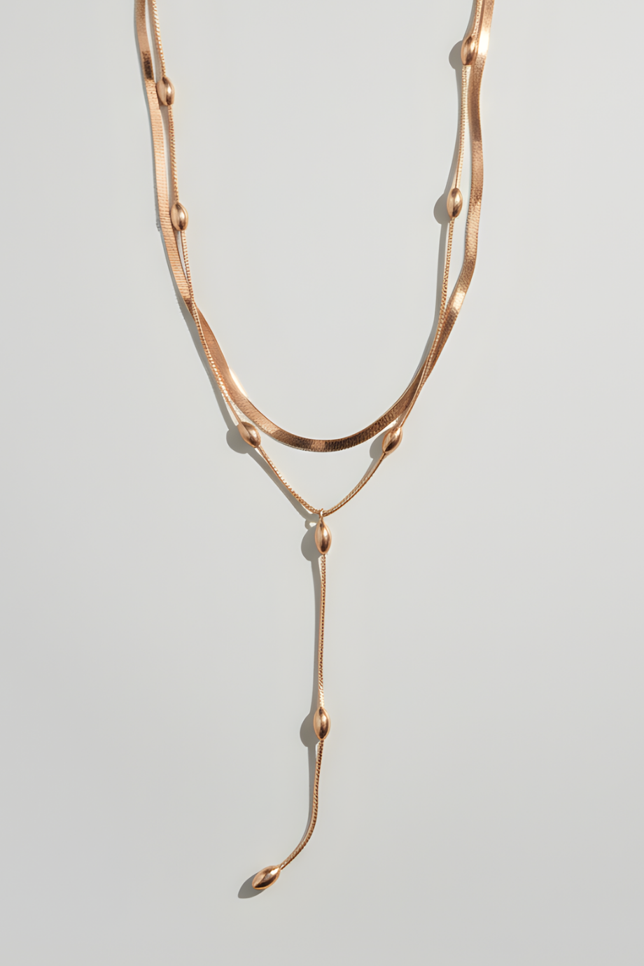 Ball Multi-layer Bronze Necklaces