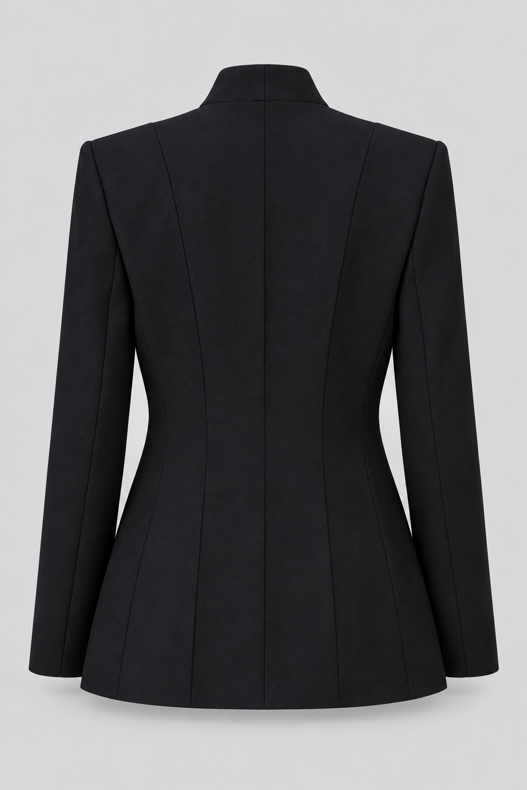 CLARA FITTED DETAILED JACKET BLACK