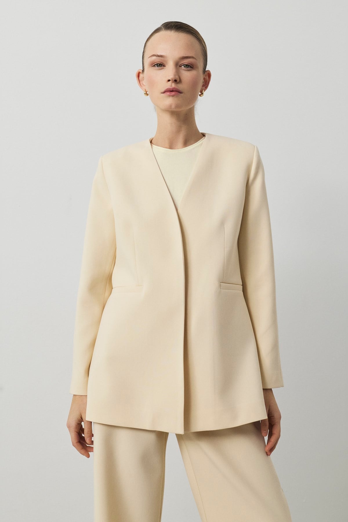 CLASSE CEKET PANTOLON TAKIM VANİLYA