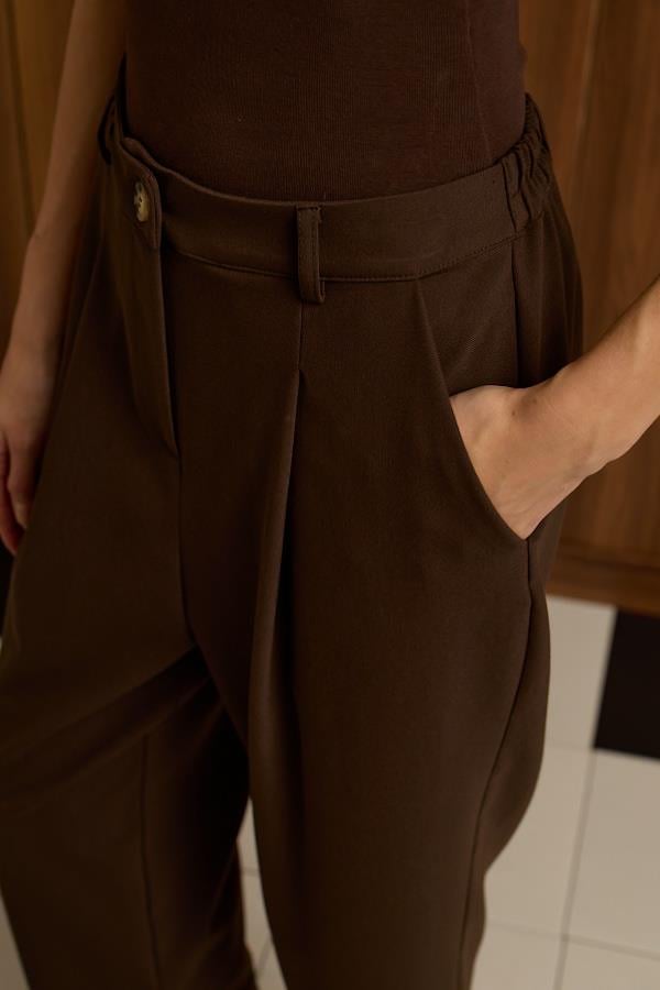 ELİZA CHINO PANTOLON KAHVE
