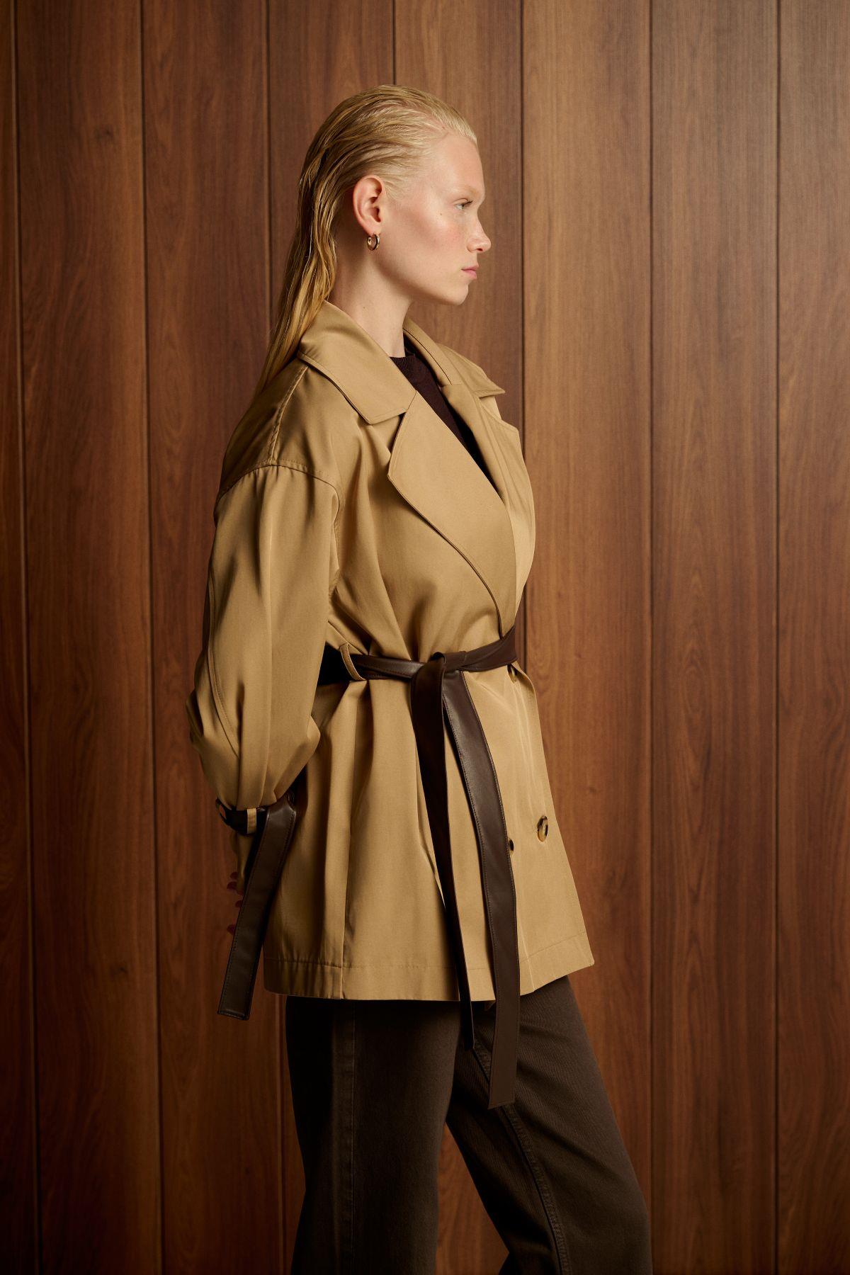 FLORA TRENÇKOT CAMEL