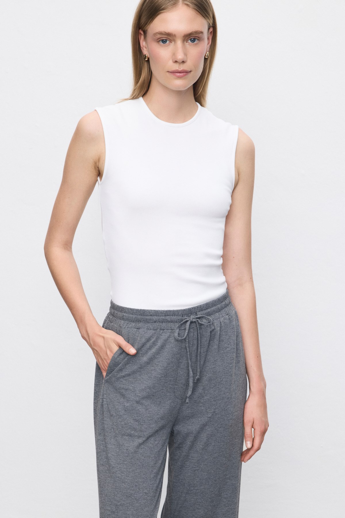 LİARA PENYE PANTOLON GRİMELANJ