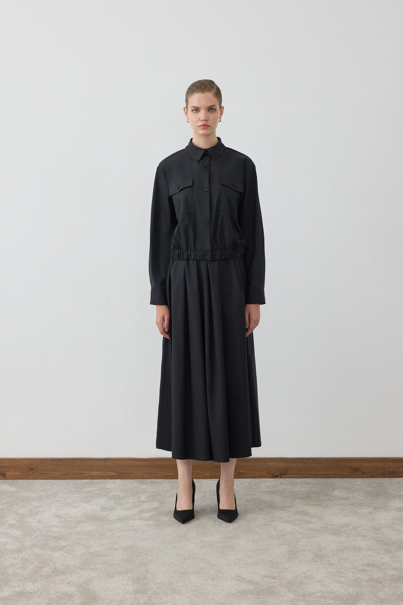 MIORI BREVA SKIRT SET BLACK