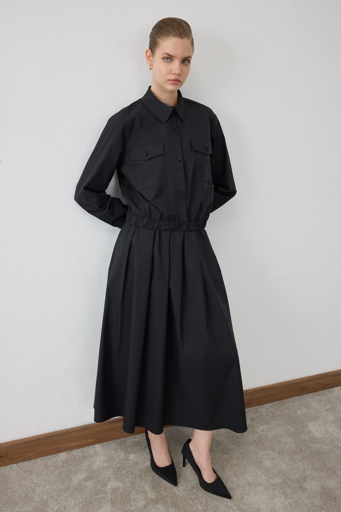 MIORI BREVA SKIRT SET BLACK
