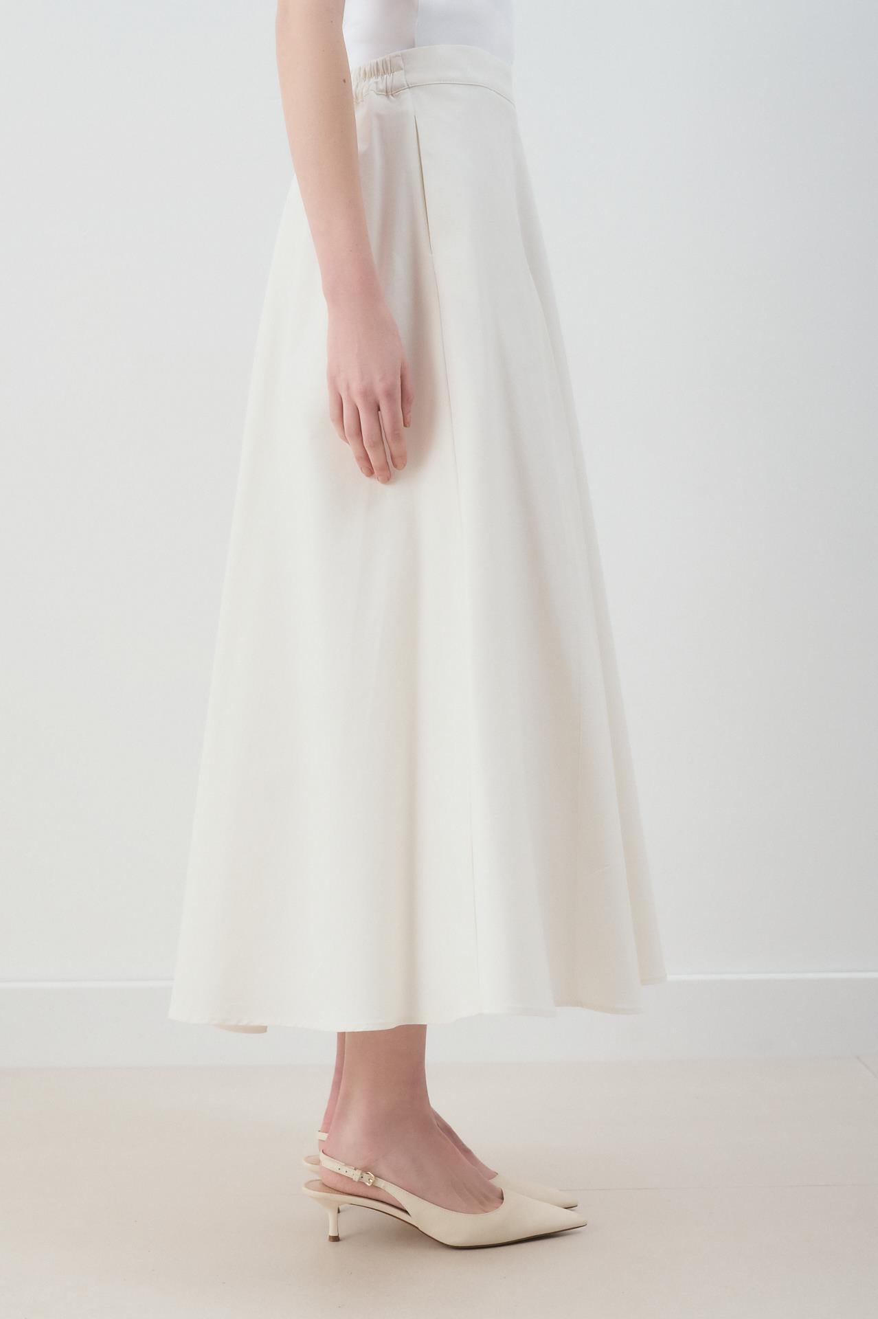 MİORİ FLOREN ETEK EKRU