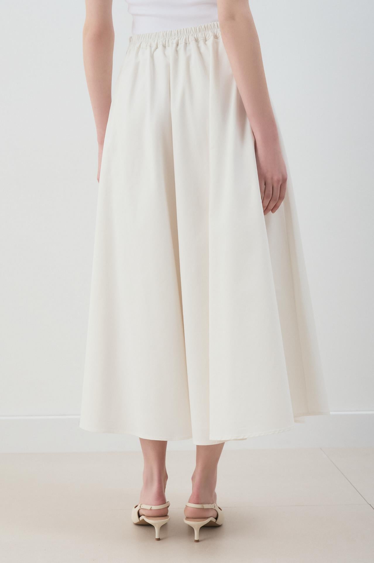 MİORİ FLOREN ETEK EKRU