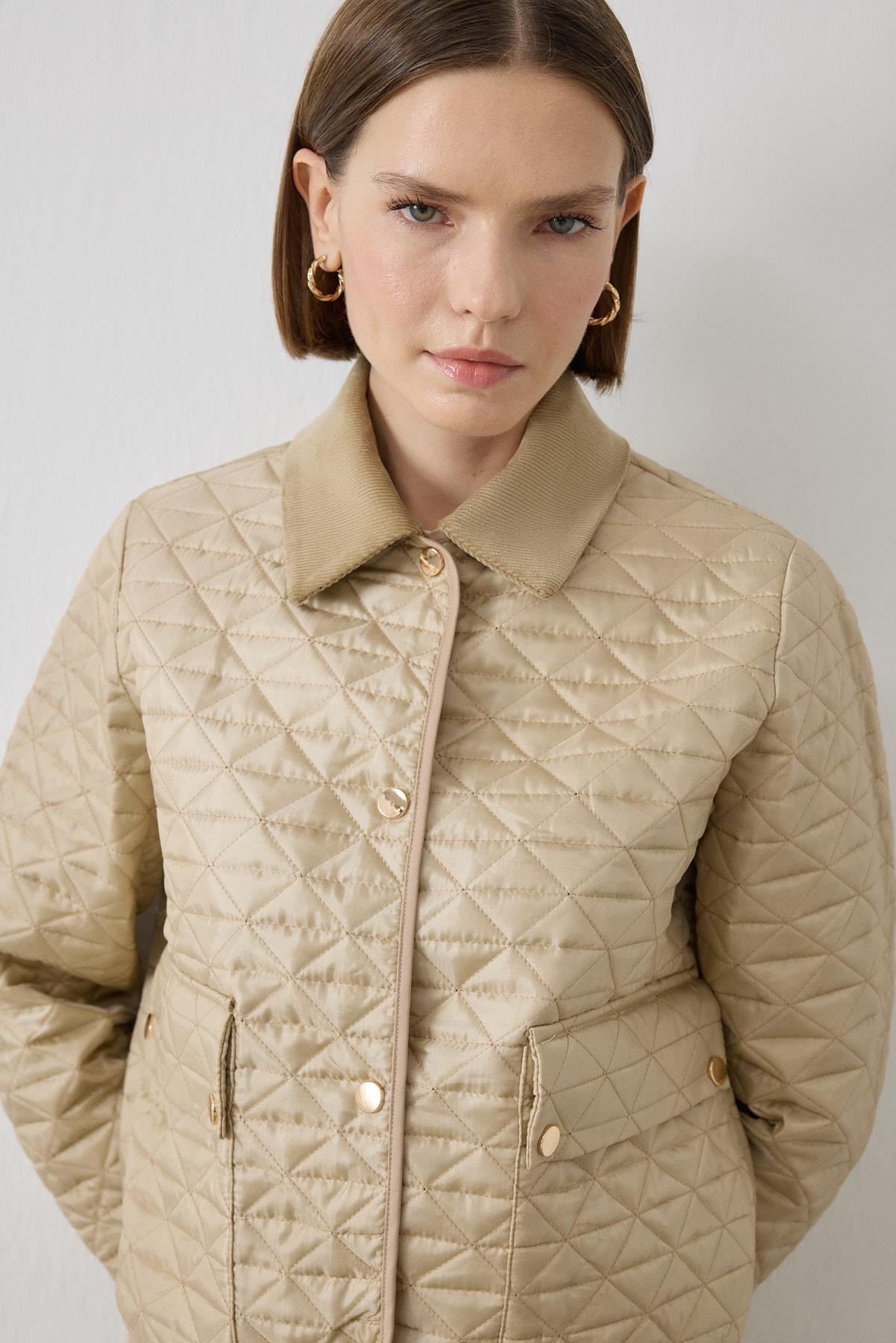 MIORI LUMA QUILTED JACKET SCUBA SET MINK
