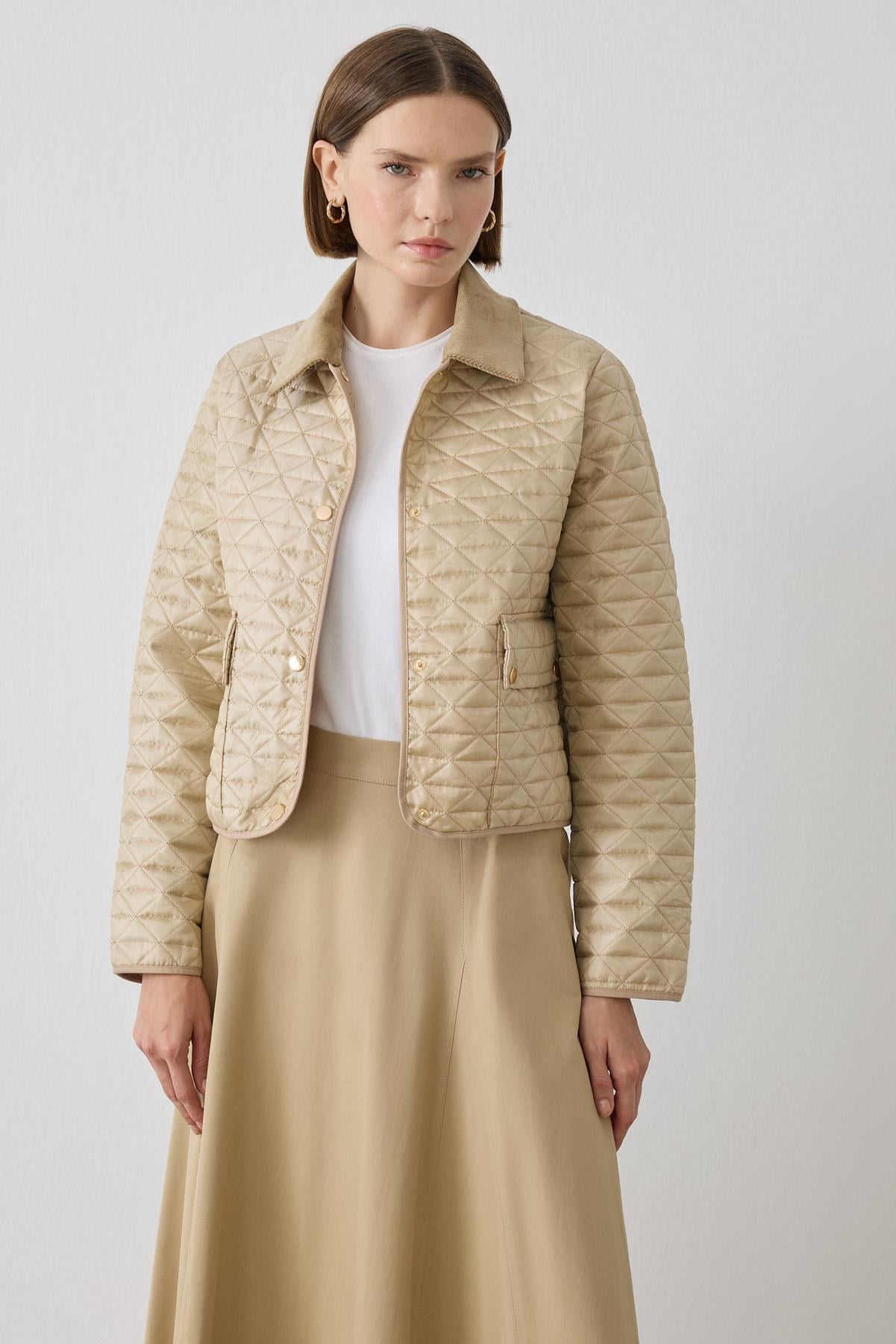 MIORI LUMA QUILTED JACKET SCUBA SET MINK
