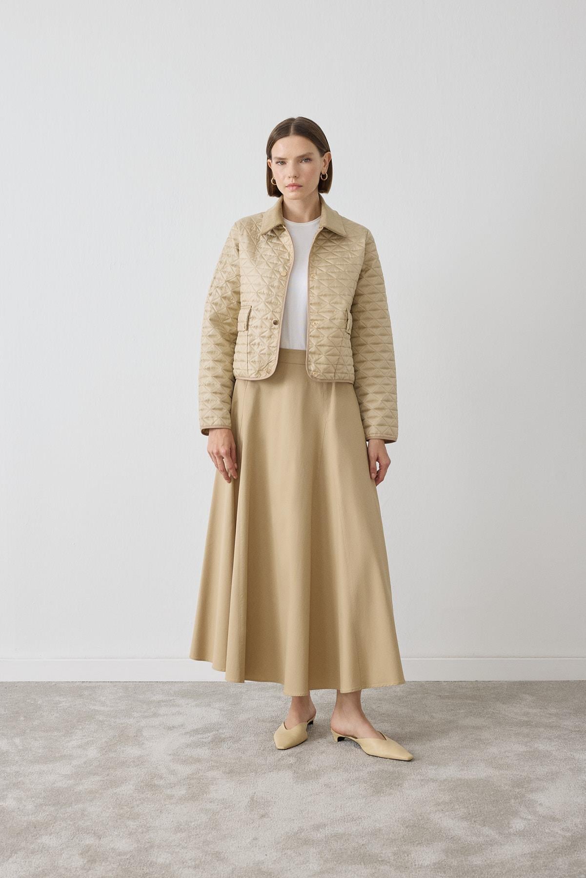 MIORI LUMA QUILTED JACKET SCUBA SET MINK