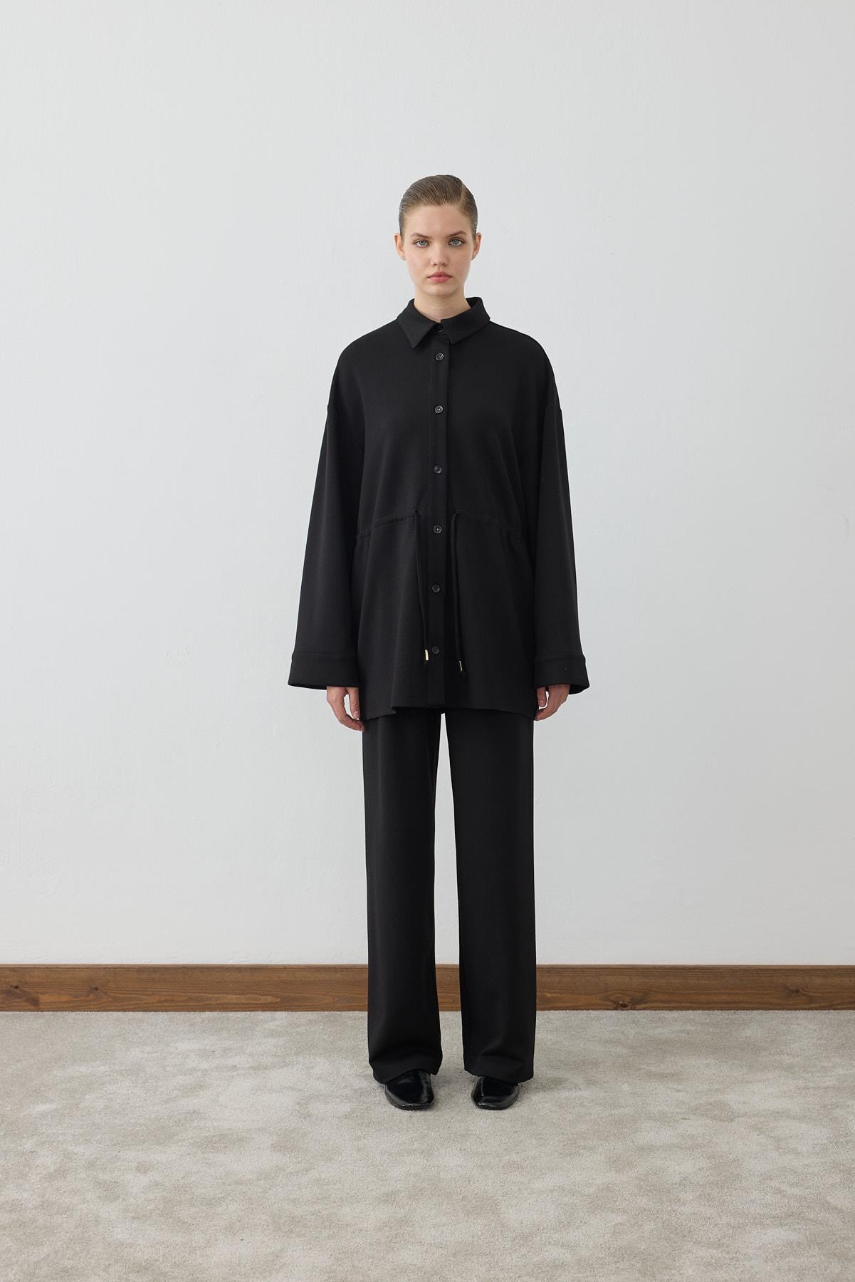 MIORI NESSA PANTS SET BLACK