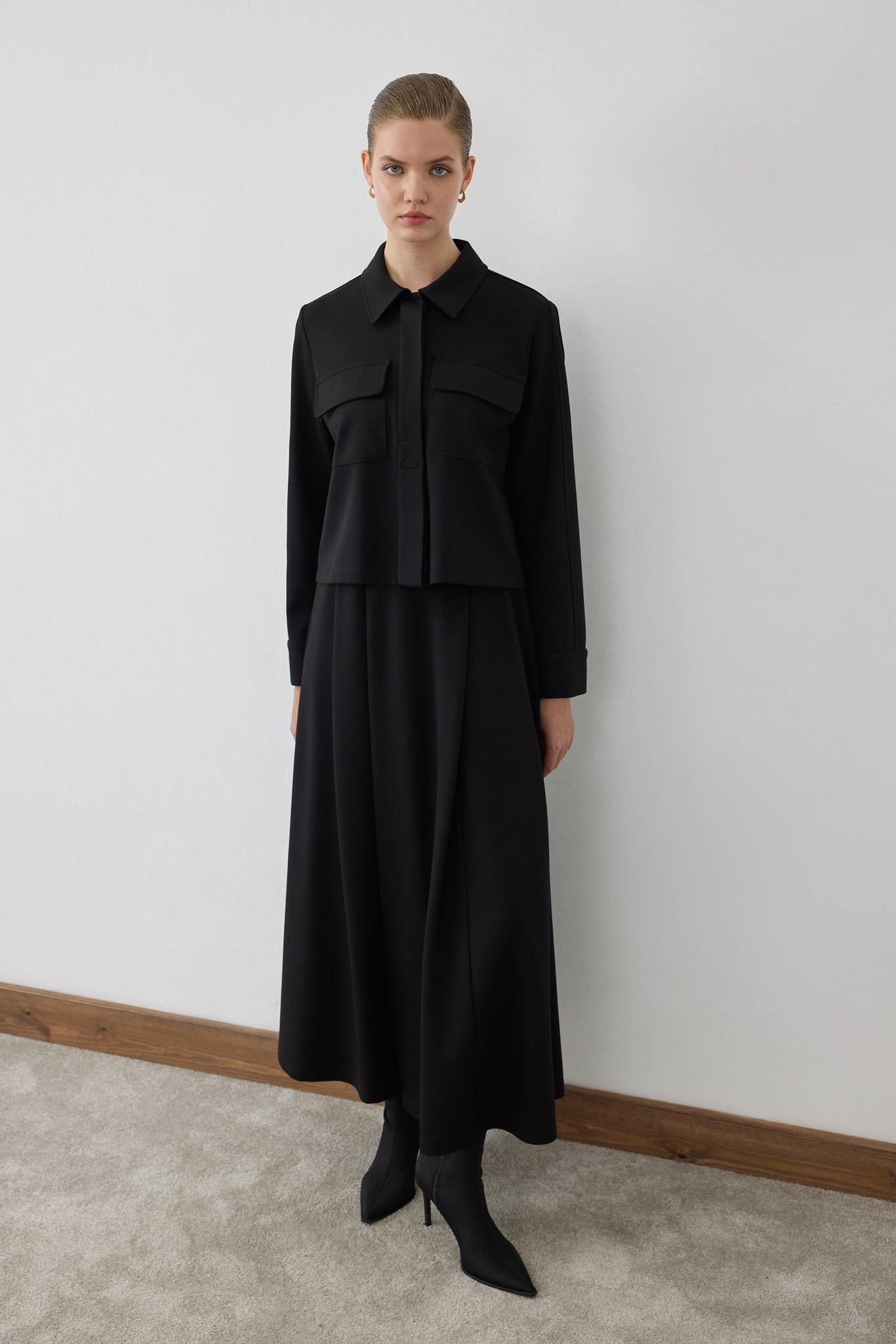 MIORI VIERA SKIRT SET BLACK