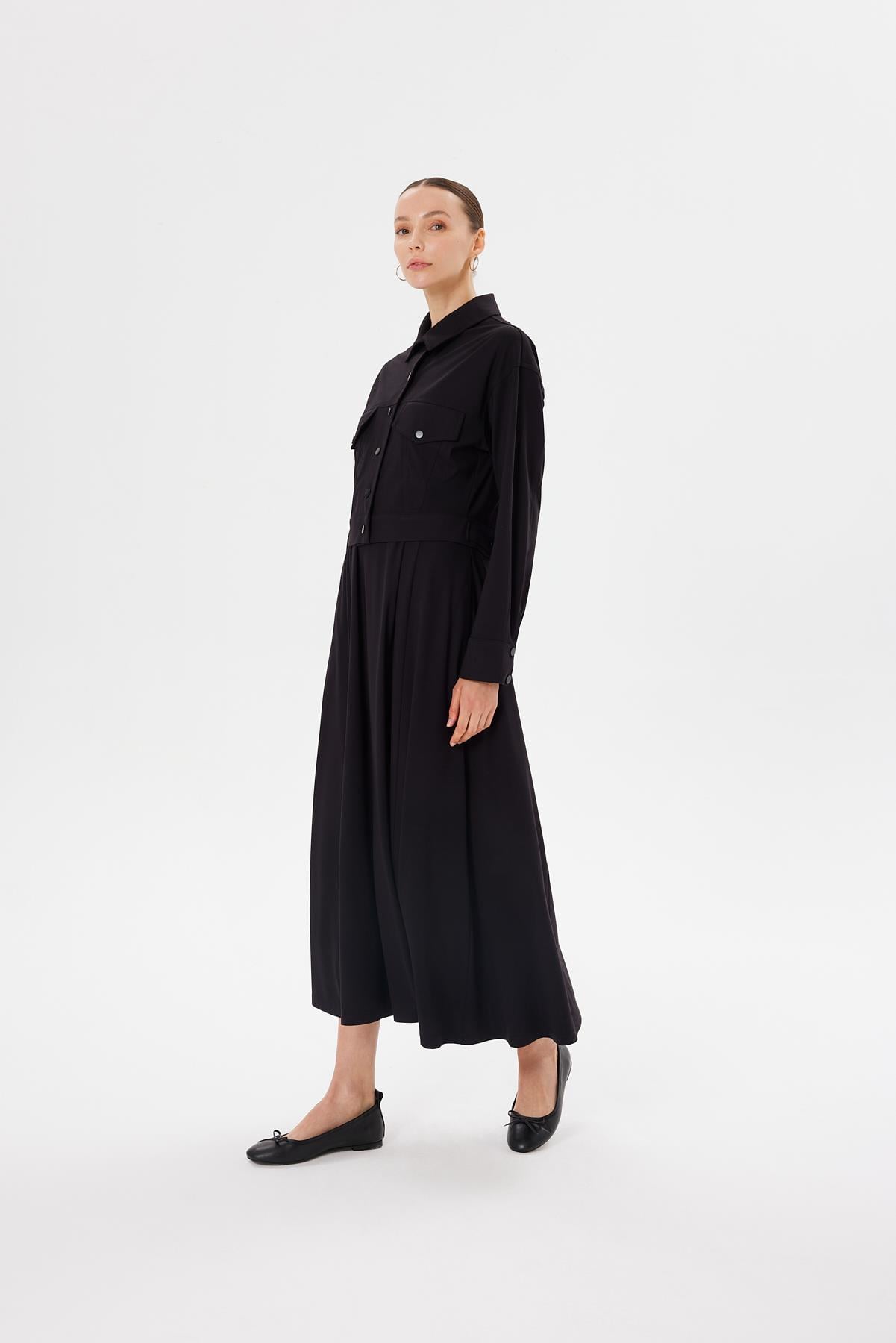 MODAL PENYE KISA CEKET SİYAH