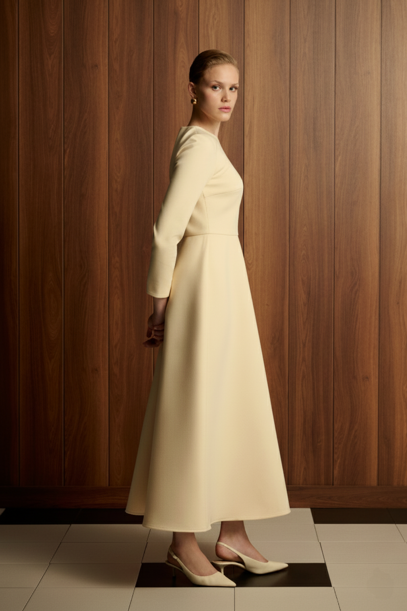 MORE ELBİSE VANİLYA