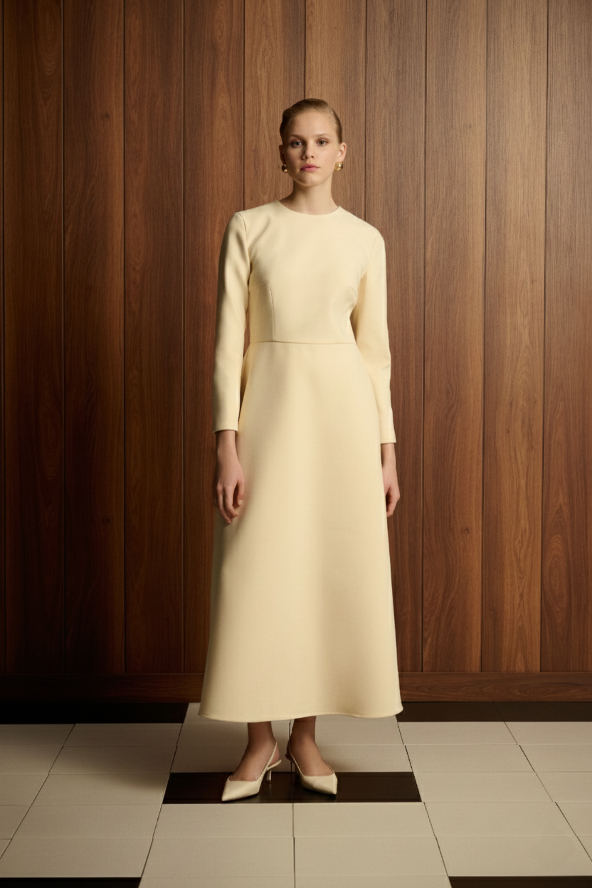 MORE ELBİSE VANİLYA