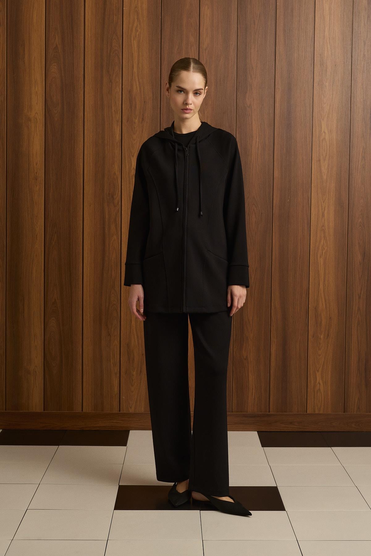 NELLA PANTS SET BLACK