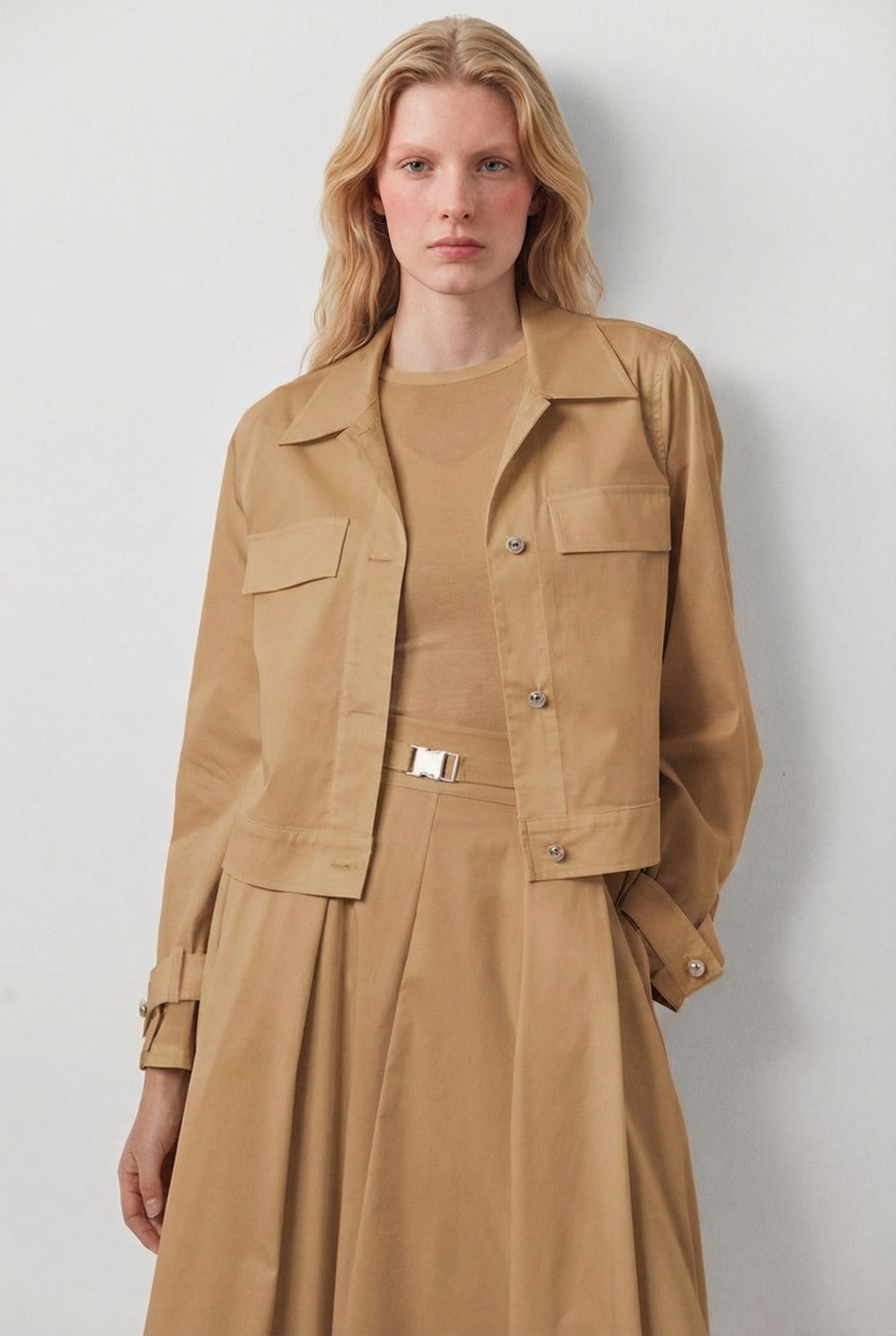 PARİS KOTON CEKET CAMEL