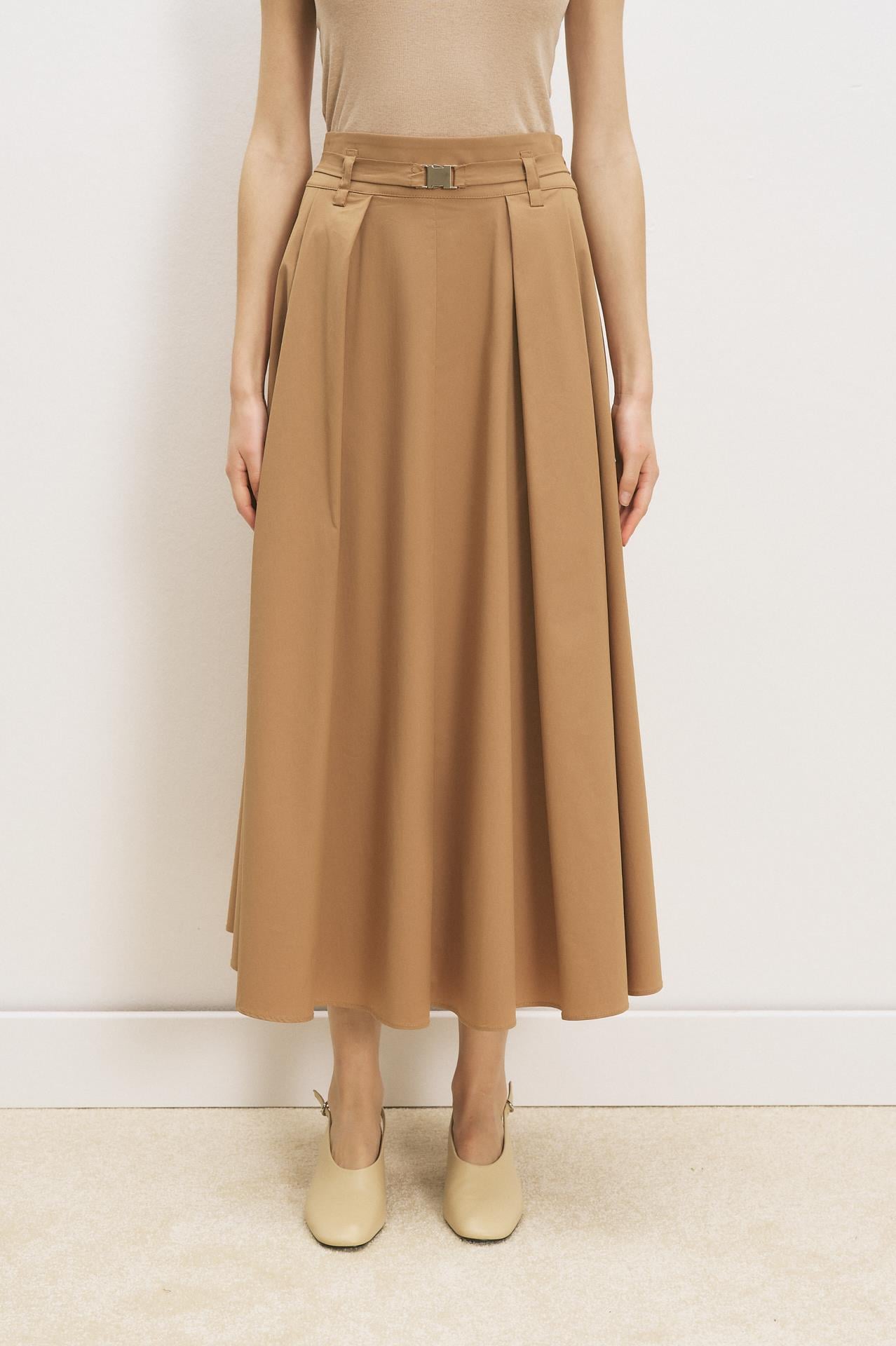 PARİS KOTON ETEK CAMEL